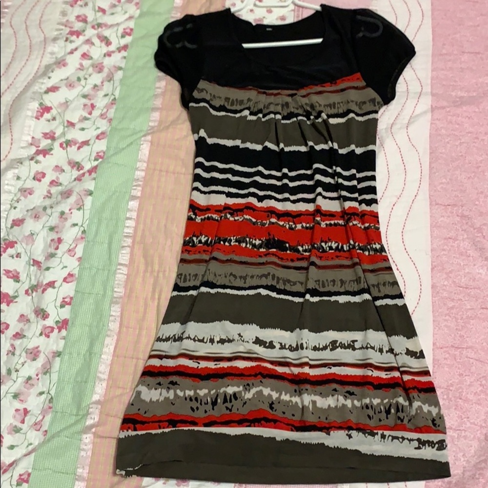 Cherry garden dress